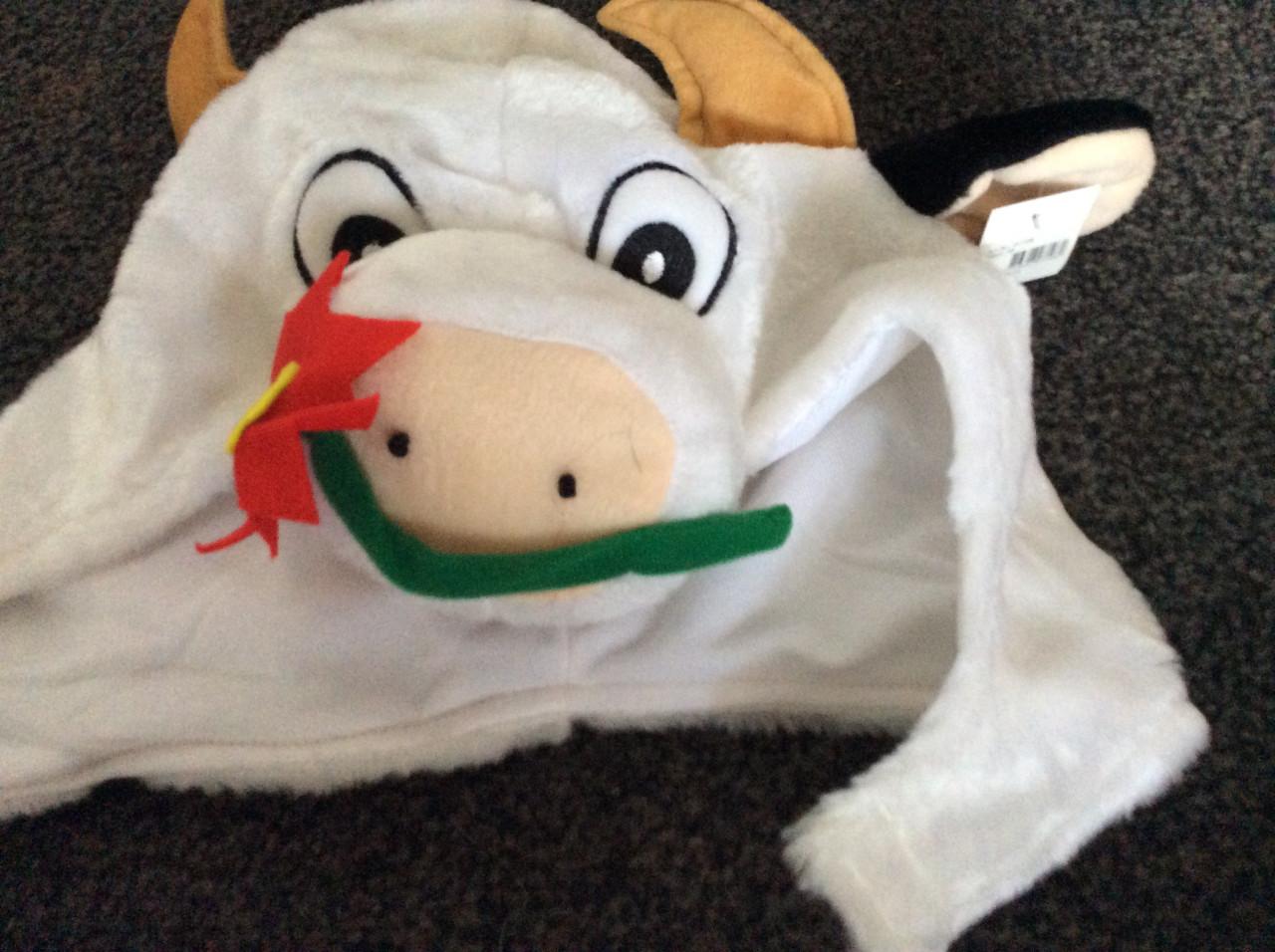 Nieuw koeienpak voor carnaval maat 58