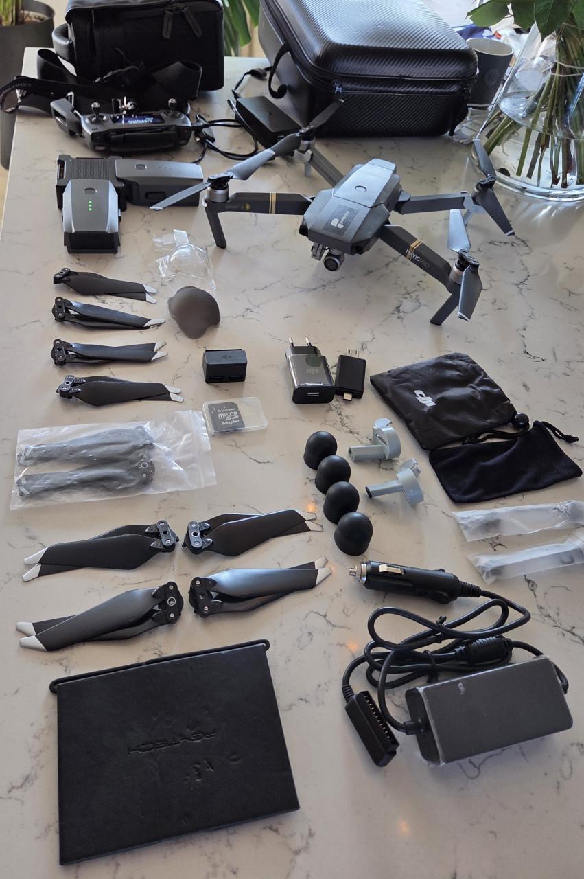Drone DJI mavic pro set. Zeer compleet