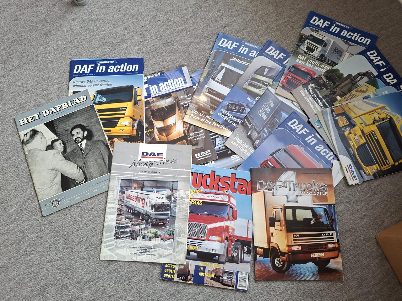 Verzameling Daf tijdschriften