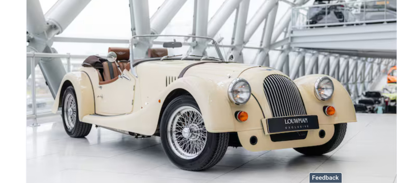Te Huur Op De Mooiste Dag Van Je Leven , Een Morgan Roadster