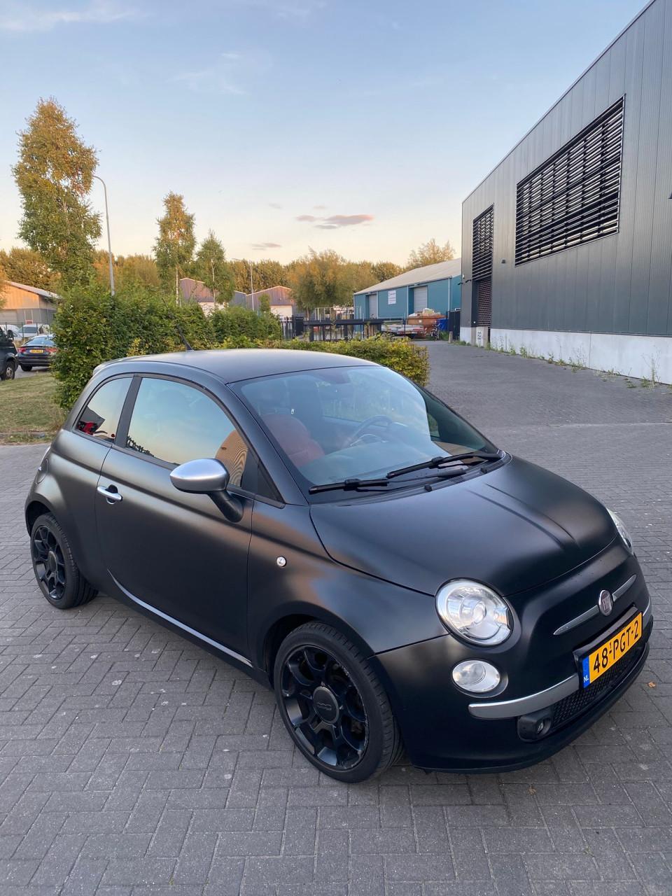 Fiat 500 0.8 2011 Zwart | 101.635 KM NAP | NIEUWE APK