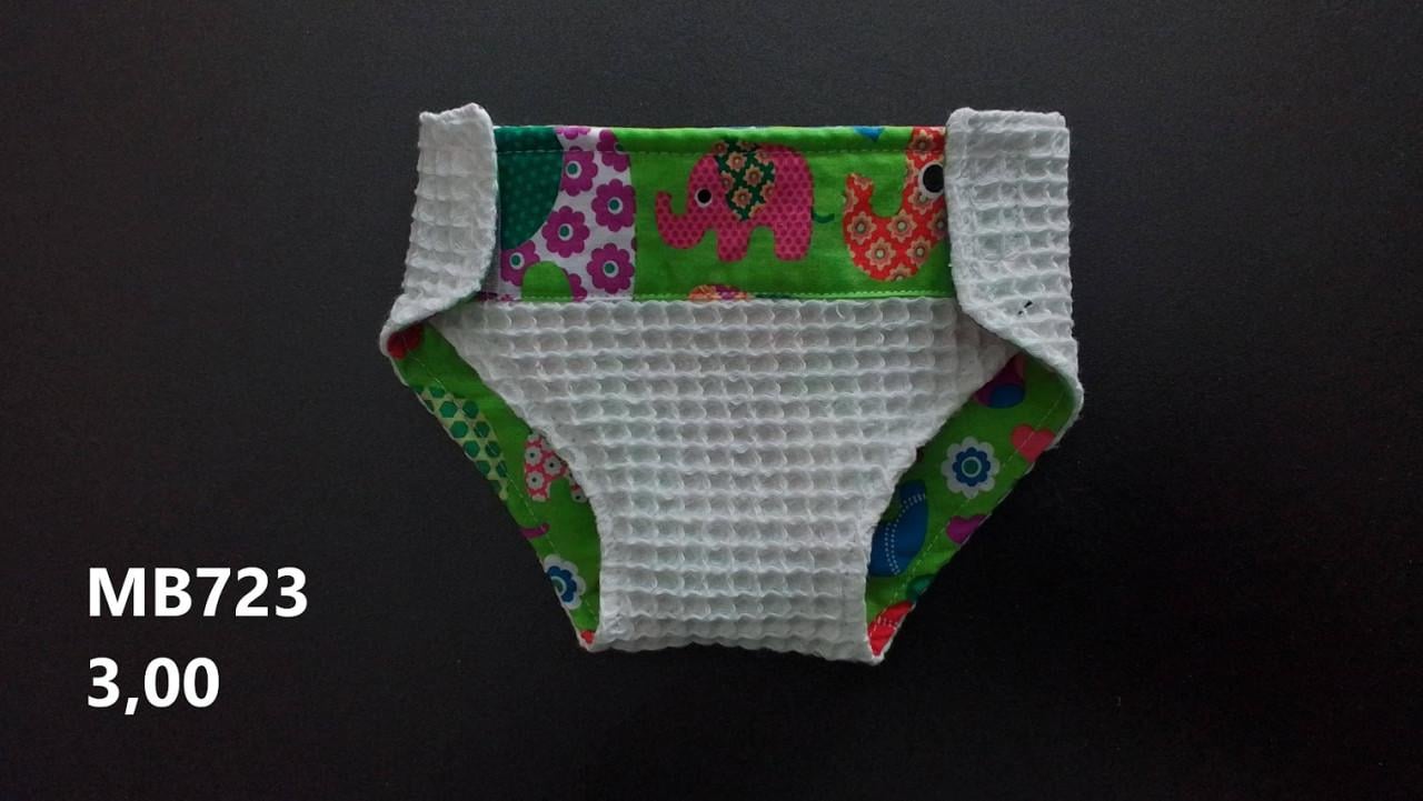 Poppenkleertjes baby born. Luiertje. Opbrengst KiKa.
