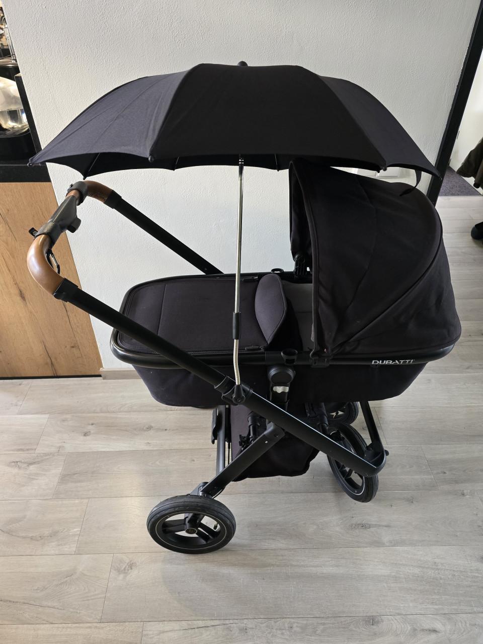 Dubatti kinderwagen + Maxi cosi en alle accessoires