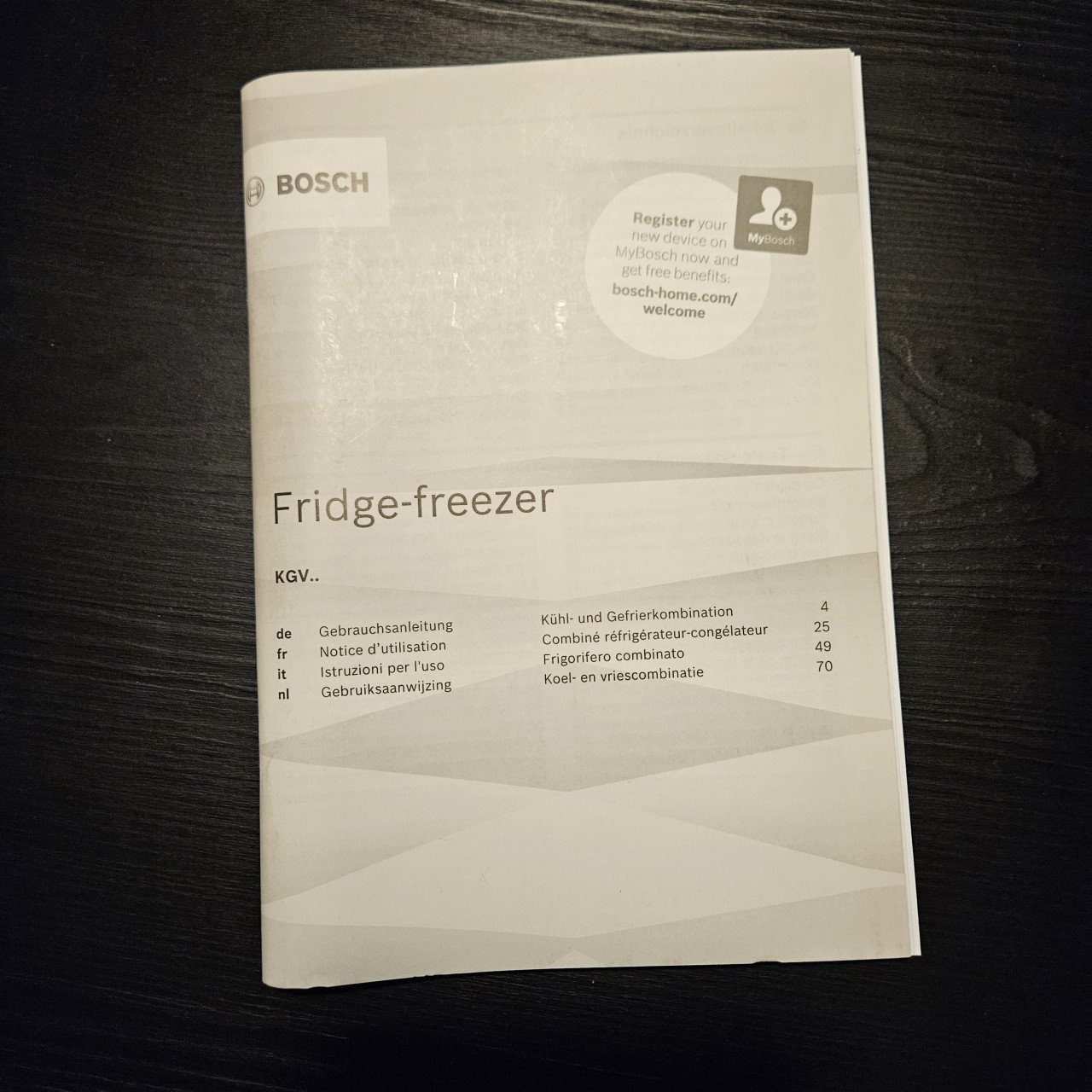 Koelvriescombinatie, goed onderhouden, in zeer goede staat