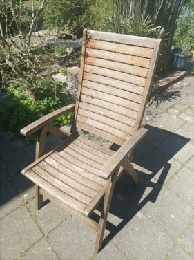 Teak stoelen