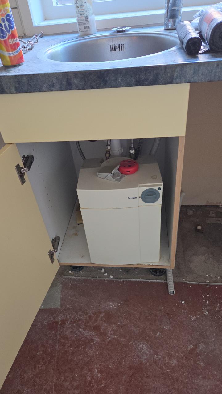 Pelgrim close-in boiler