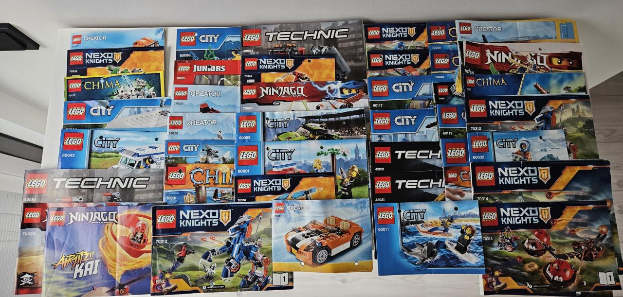Zo'n 40 sets, los in dozen. Lego 70312, 70314, 60055 enz.