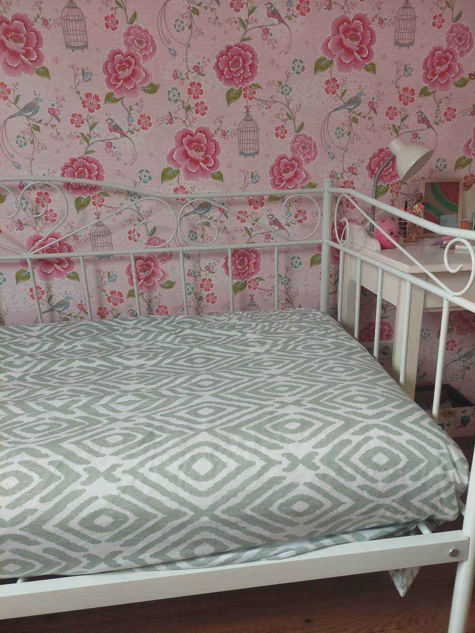 Leuk metalen bed