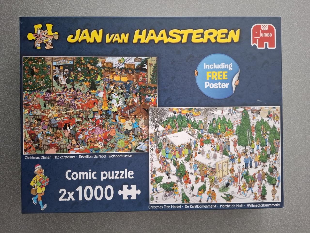 Jan van Haasteren puzzel   2 x 1000 stukjes
