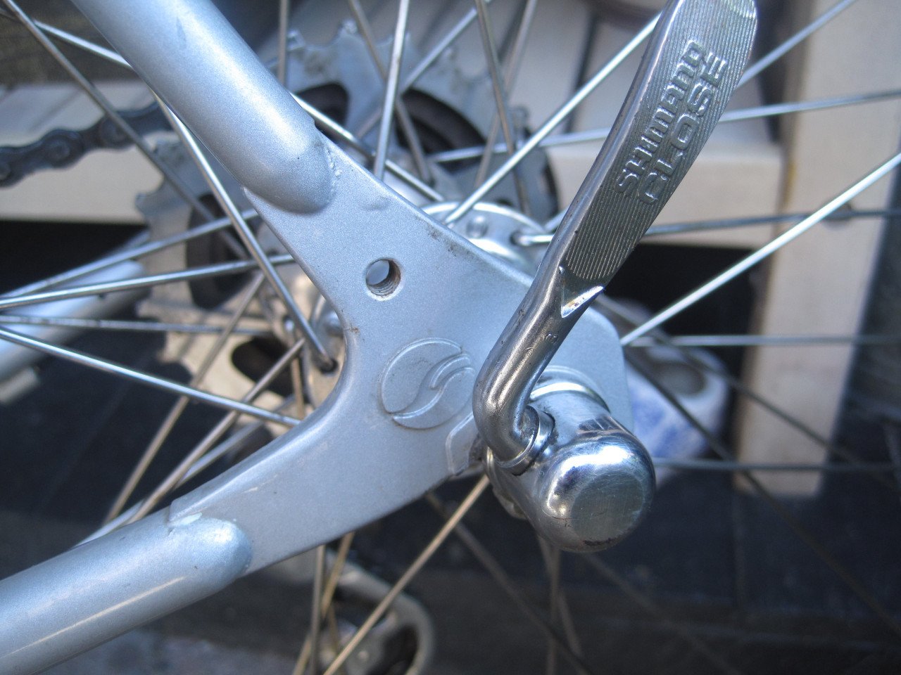 Racefiets Giant staal