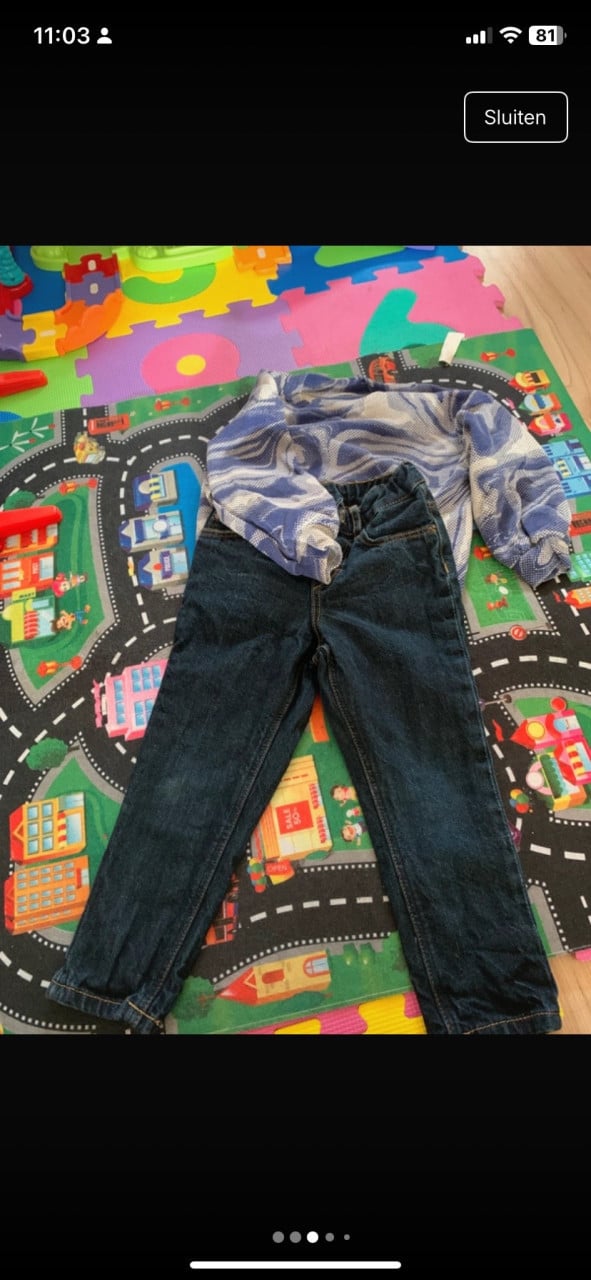 Warme Kinder setjes 92