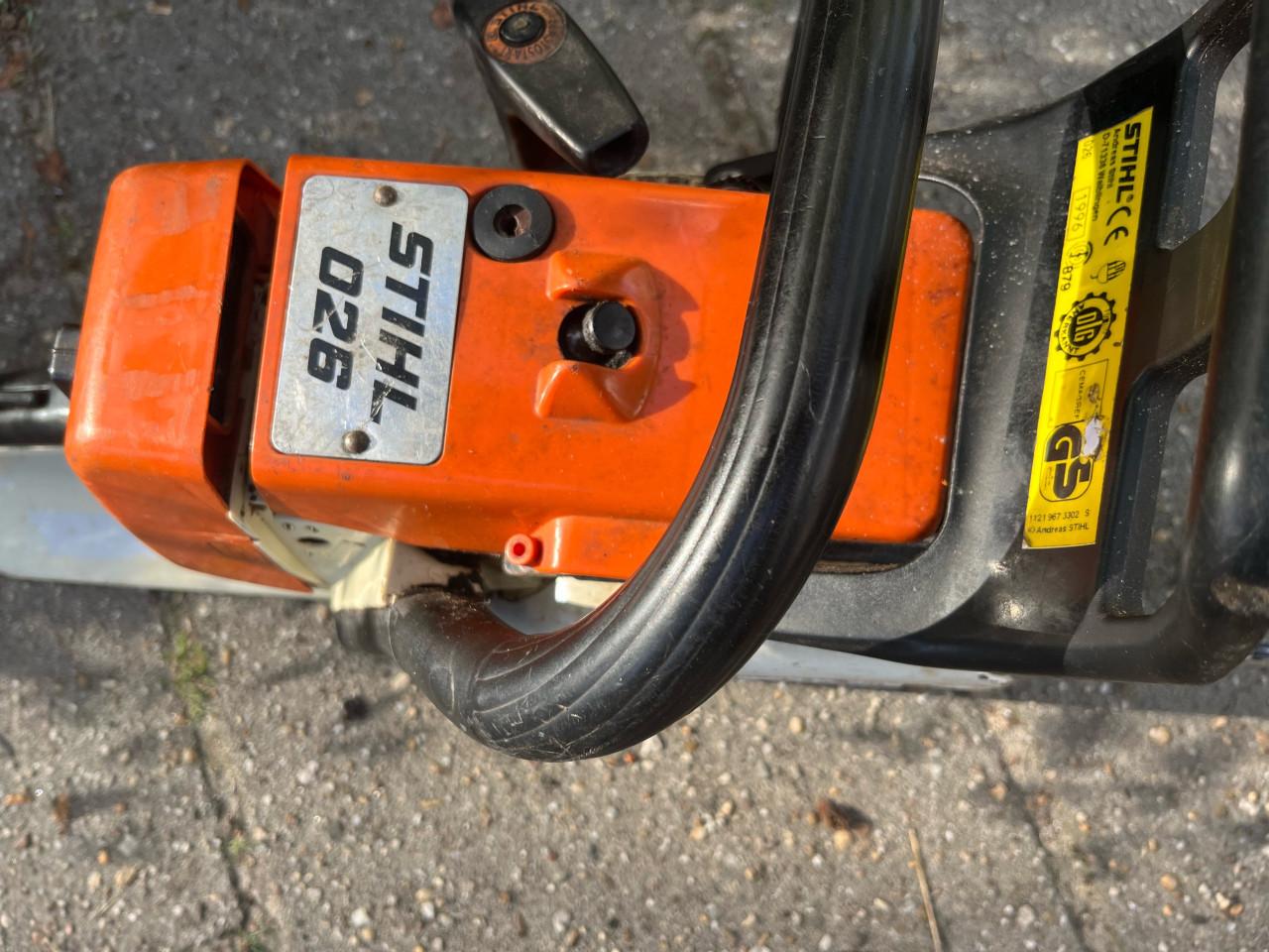 2 x Stihl 026, prof zagen