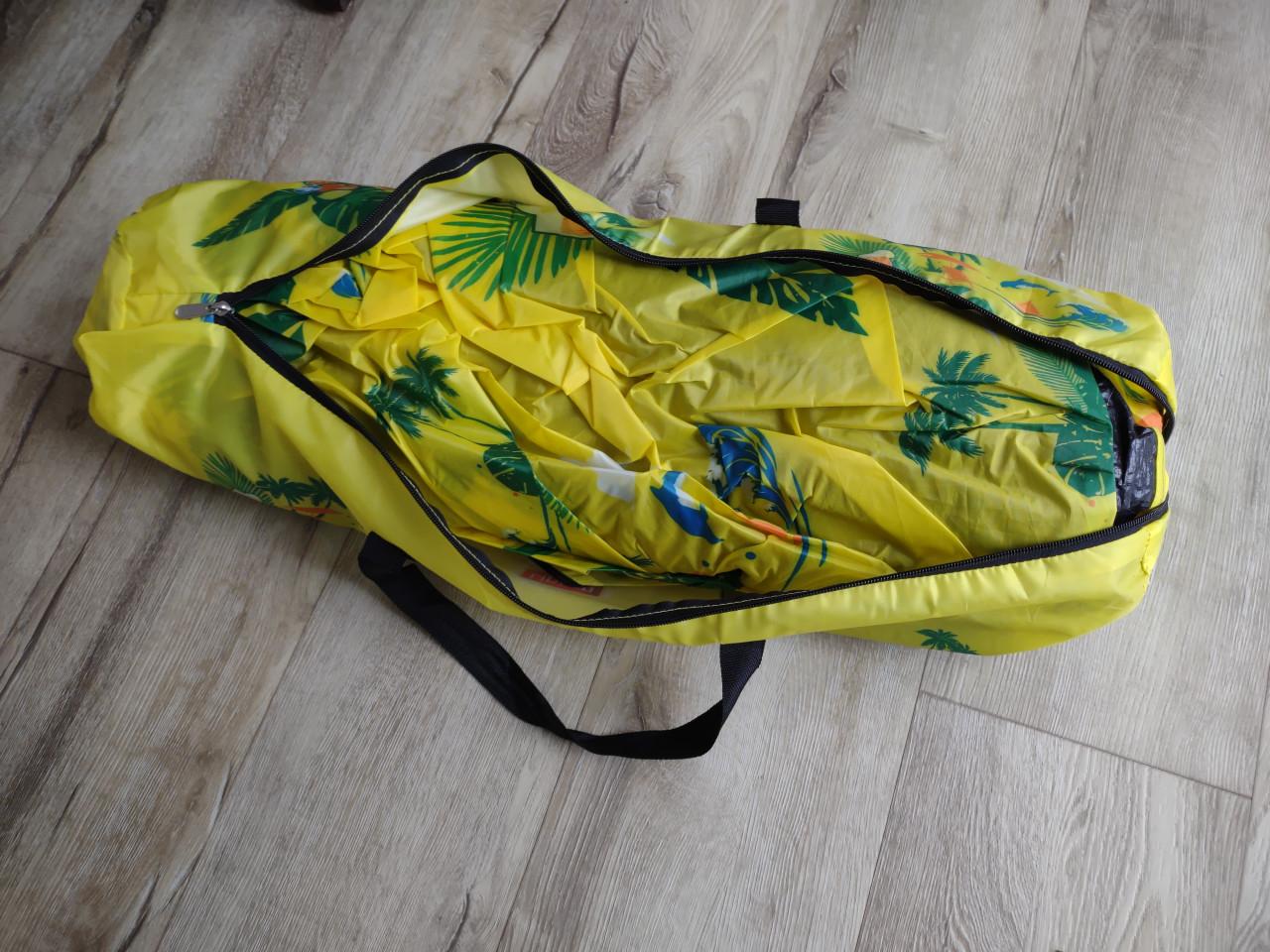 Prachtige geel groene Lipton afterparty tipi tent, 2 pers.