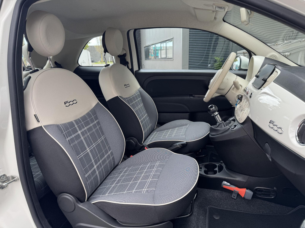 Fiat 500 1.0 hybrid lounge | cruise control | airco | apple carplay/android
