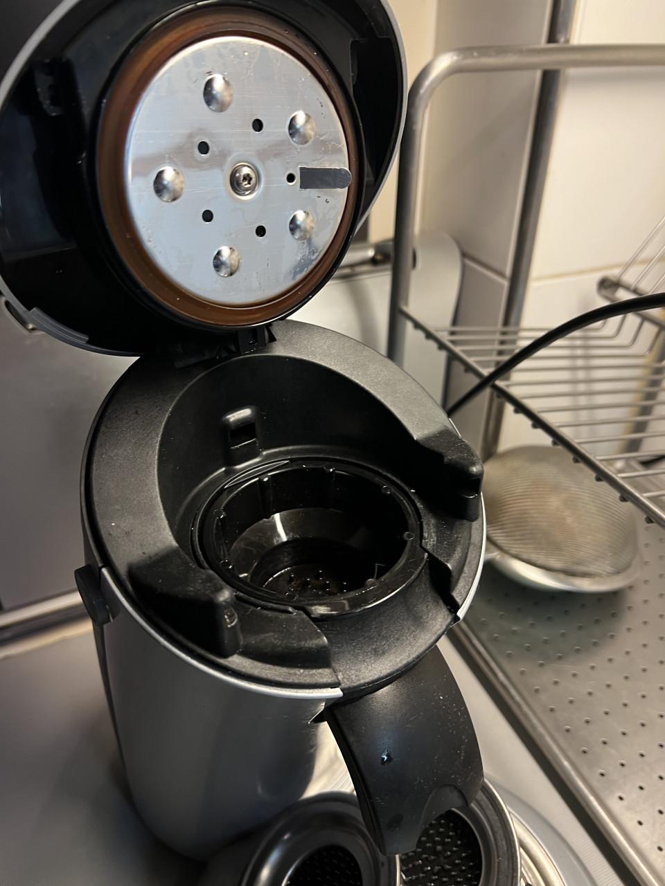 Als nieuw en nauwelijks gebruikte Philips zilveren Senseo in doos