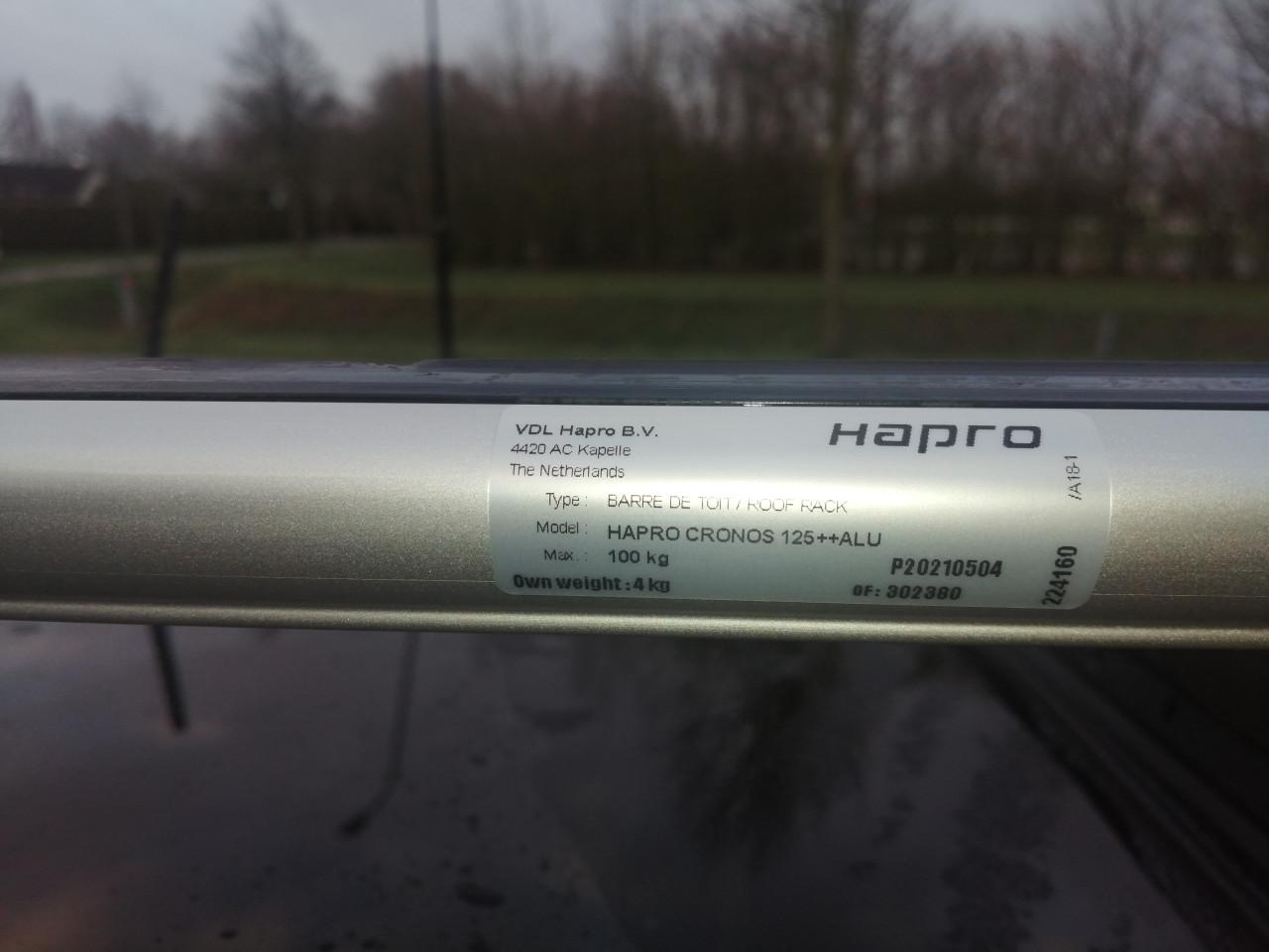 Hapro Cronos 3.0 dakdragerset