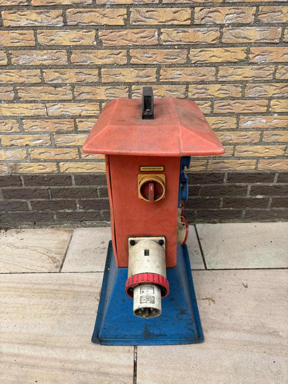 Bouw stroomkast paddenstoel