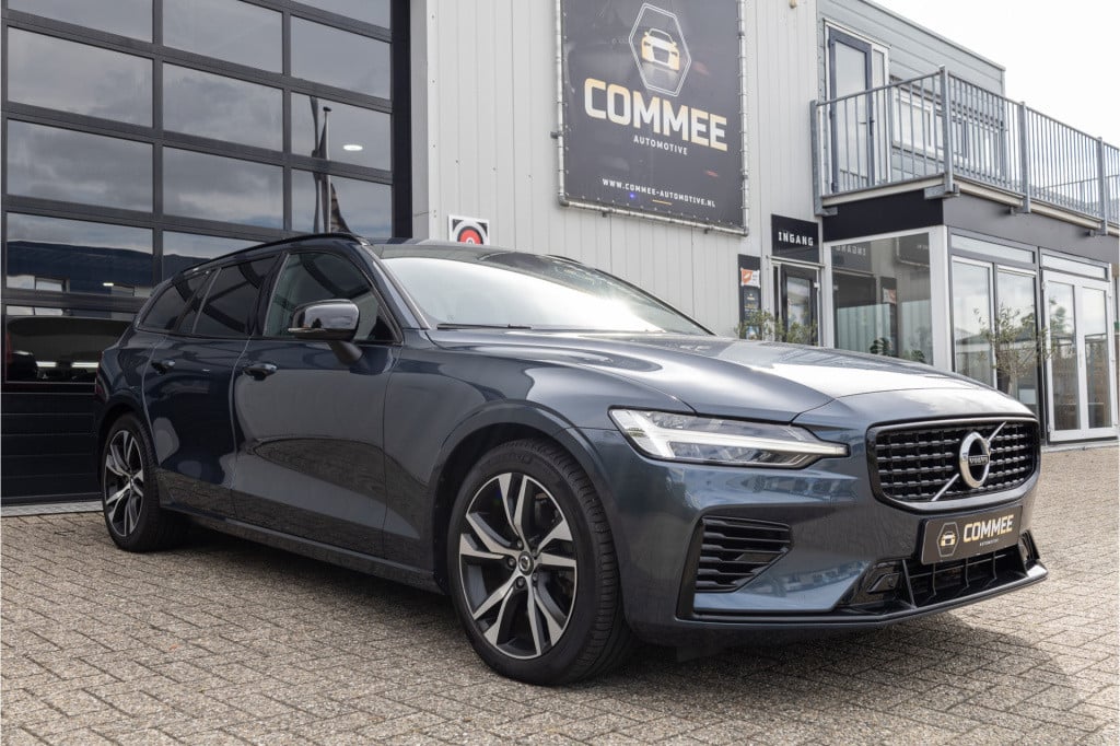 Volvo V60 2.0 t6 plug-in hybrid awd plus dark ✅leer✅cam✅cc✅wint.pakk.