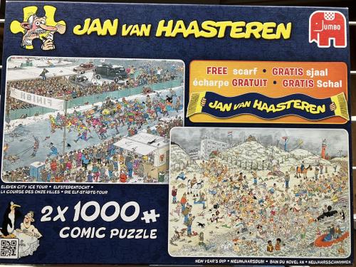 Jan van Haasteren Elfstedentocht/Nieuwjaarsduik