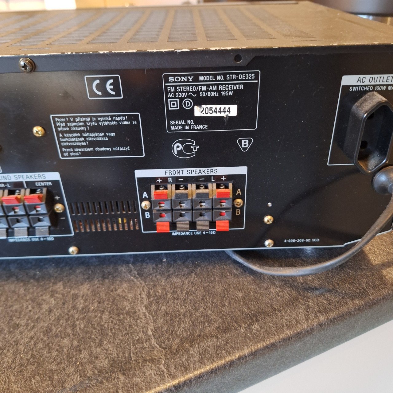 Tuner/versterker Sony