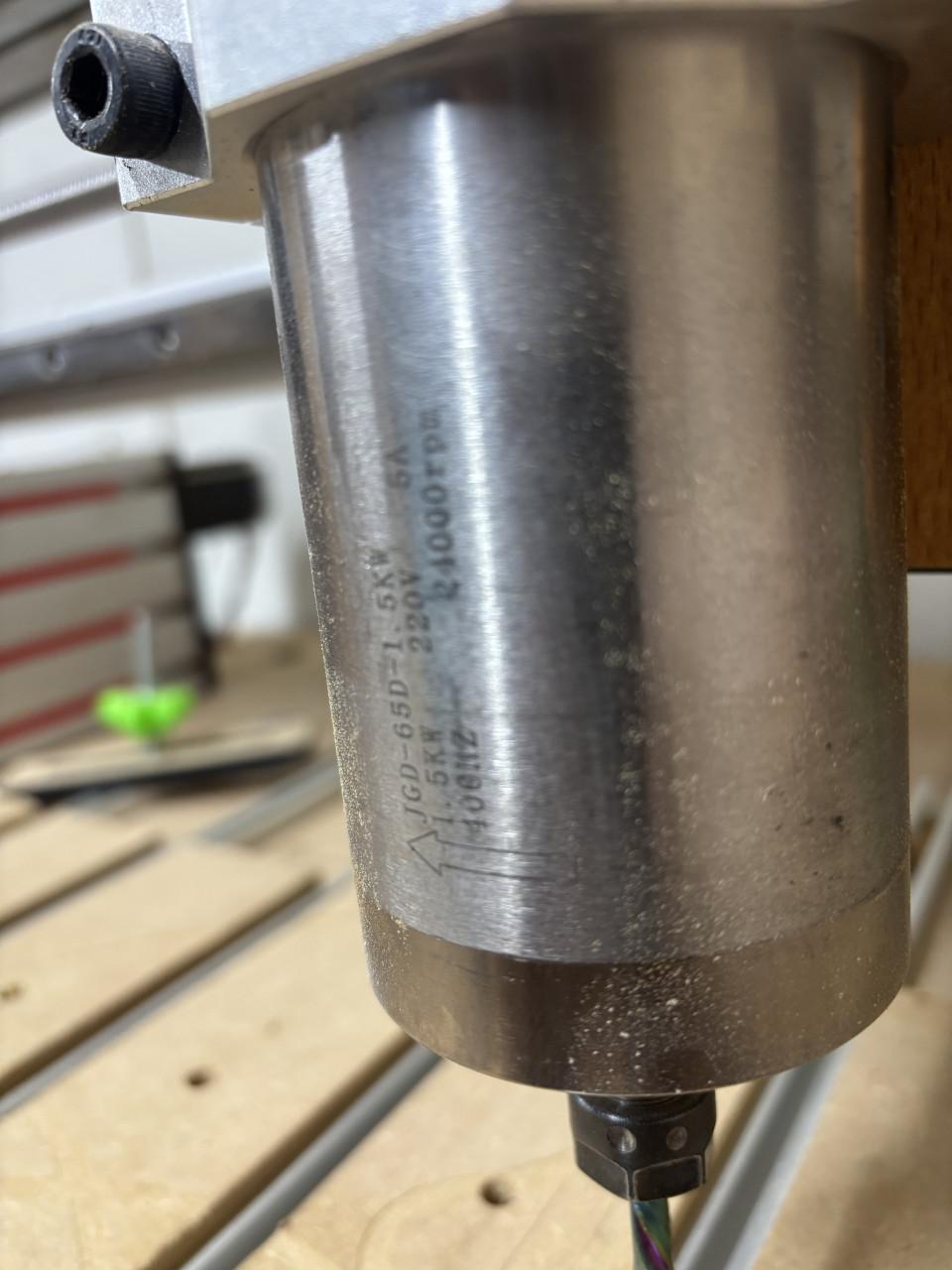 CNC frees werkgebied 60x90cm, 1,5kw spindel, Nema 23