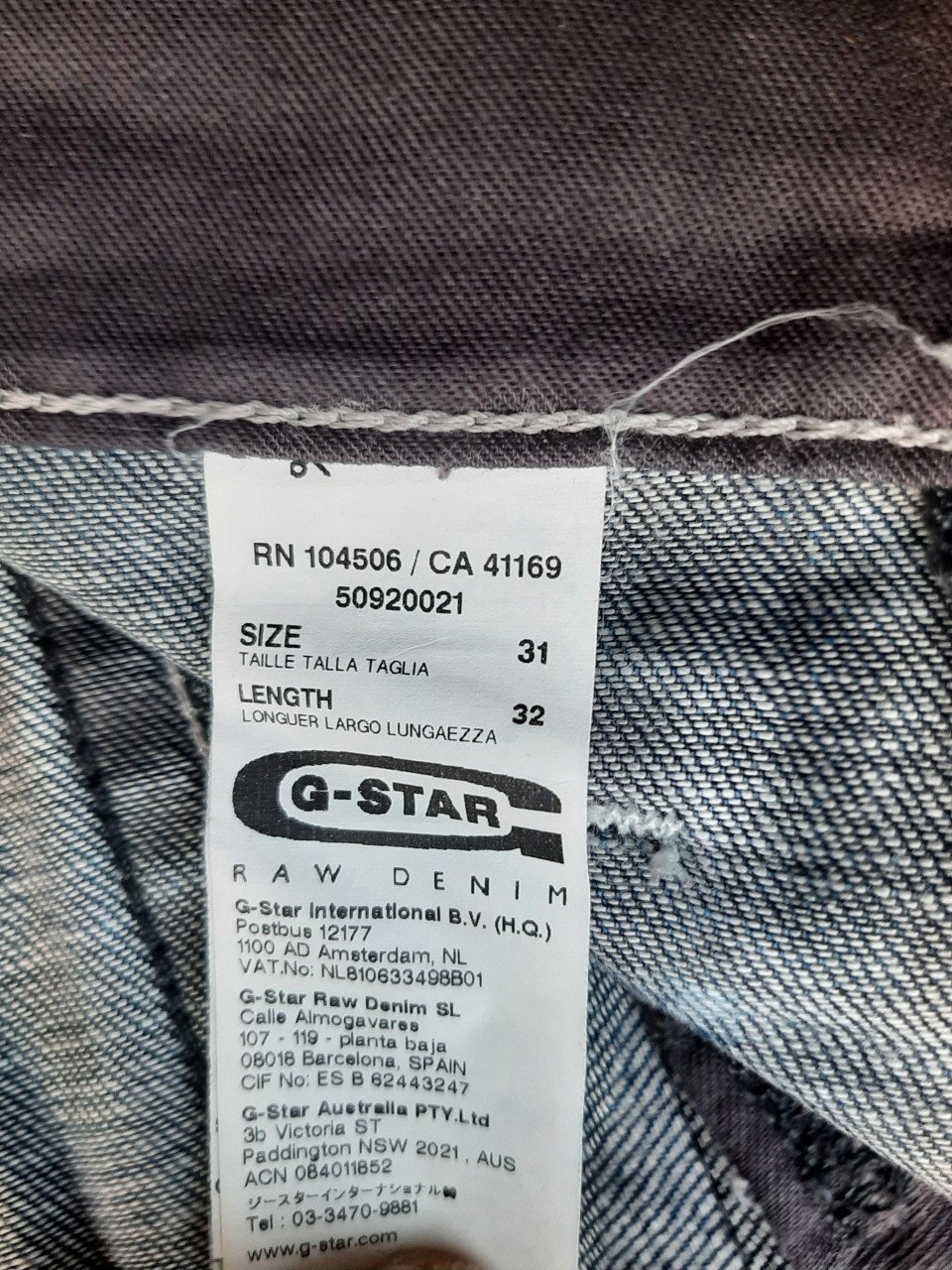 G-STAR Radar Cover Loose W31/L32 herenjeans