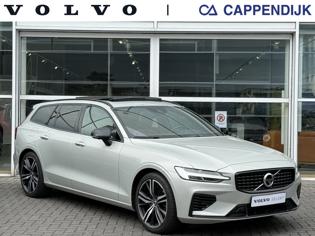 Volvo V60 t6 340pk recharge r-design| panodak| adap.cruise| 360camera| awd