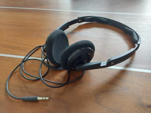 Sennheiser koptelefoon inklapbaar, perfect voor reizen