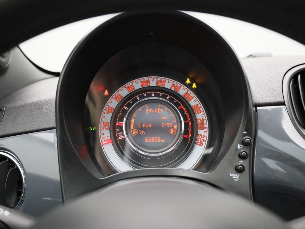 Fiat 500 1.0 hybrid dolcevita | panoramadak | lederen stoelen | airco | cru