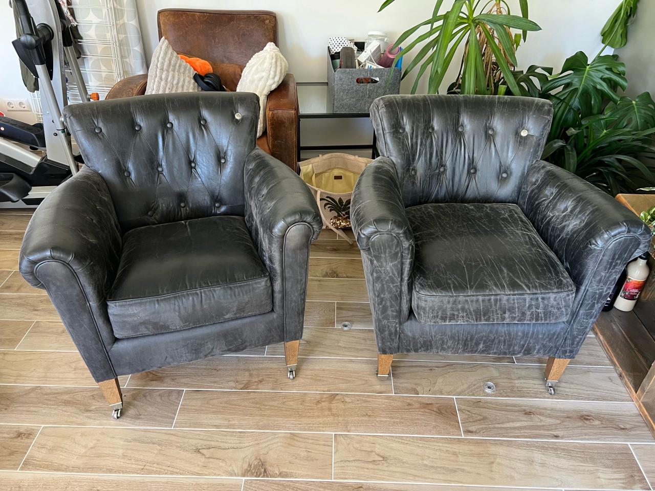 2 mooie riveira maison fauteuils
