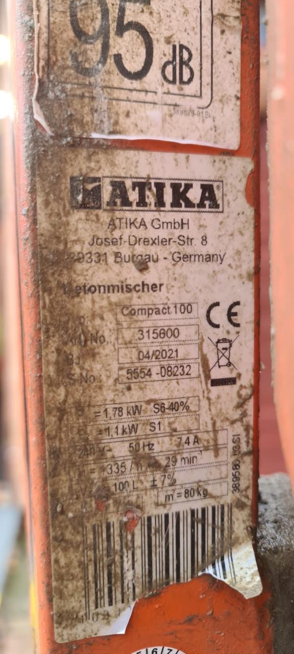 ATIKA Compact-100 Dwangmenger IZGS!!