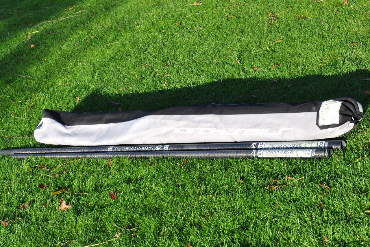 NorthSails Ice 5.0 m2 zeil met bijpassende SDM 400, 75% mast