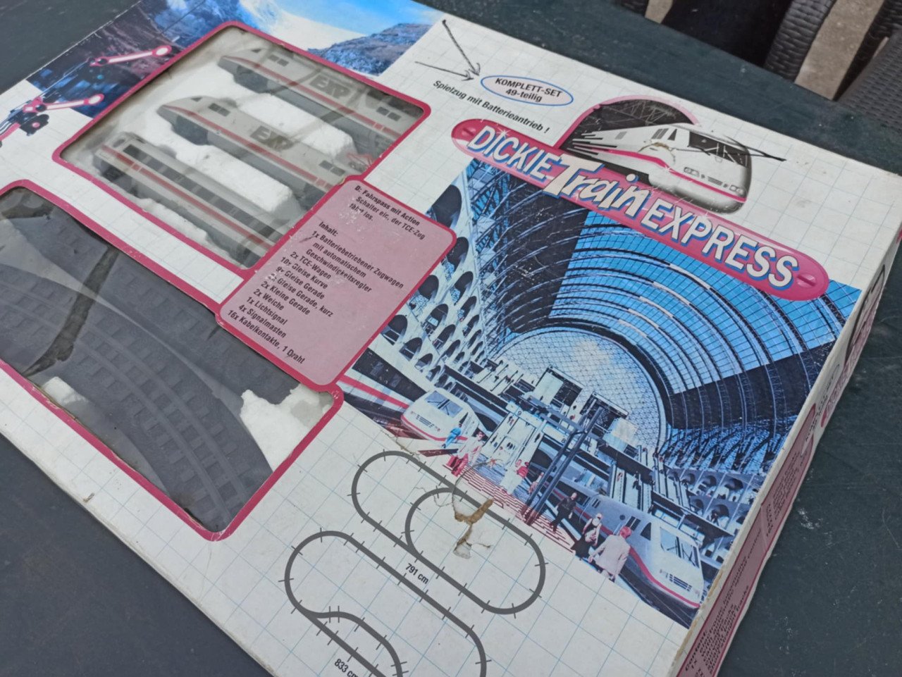 Dickie Trains Express – 49-delige speelgoedtreinset