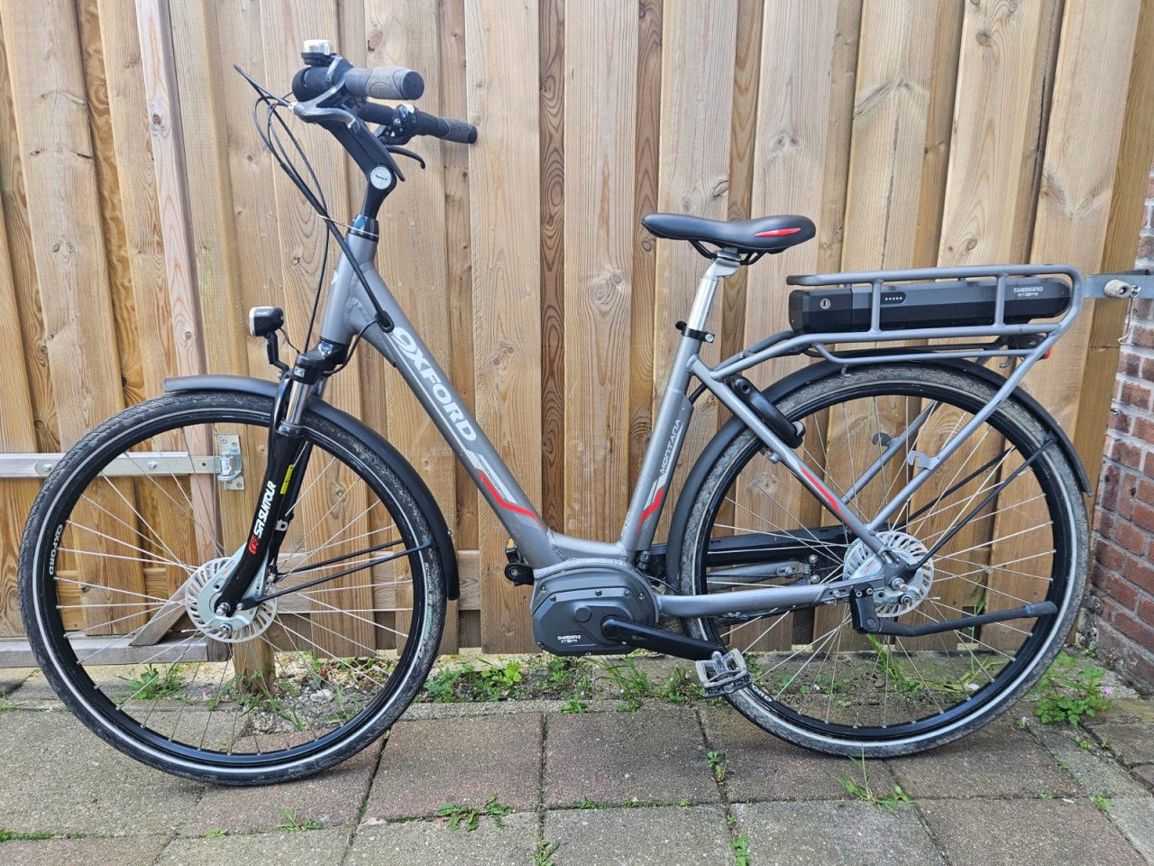 Prachtige Oxford Montana Shimano elektrische fiets 400Wh