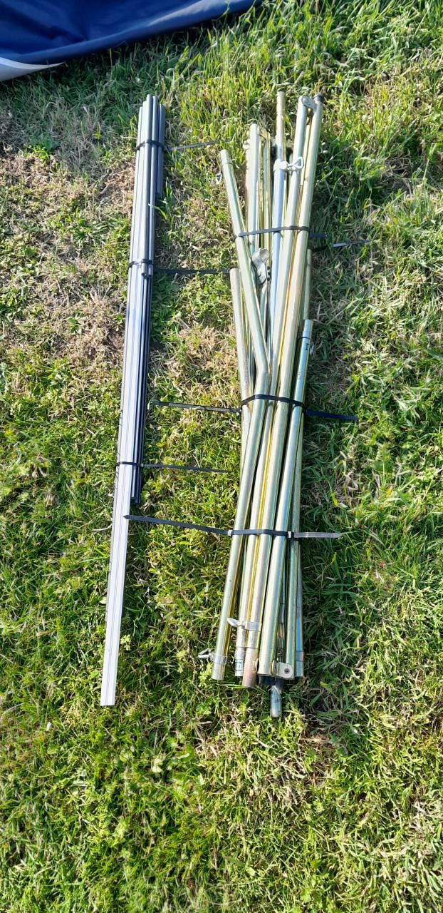 Uitbouw tent
