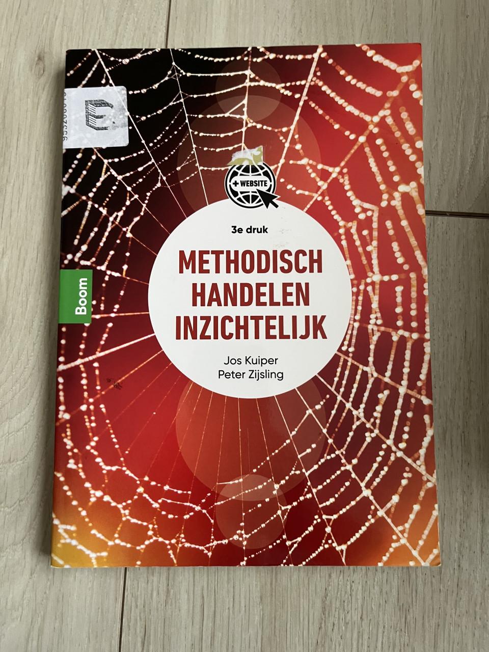 Methodisch handelen inzichtelijk – 3e druk