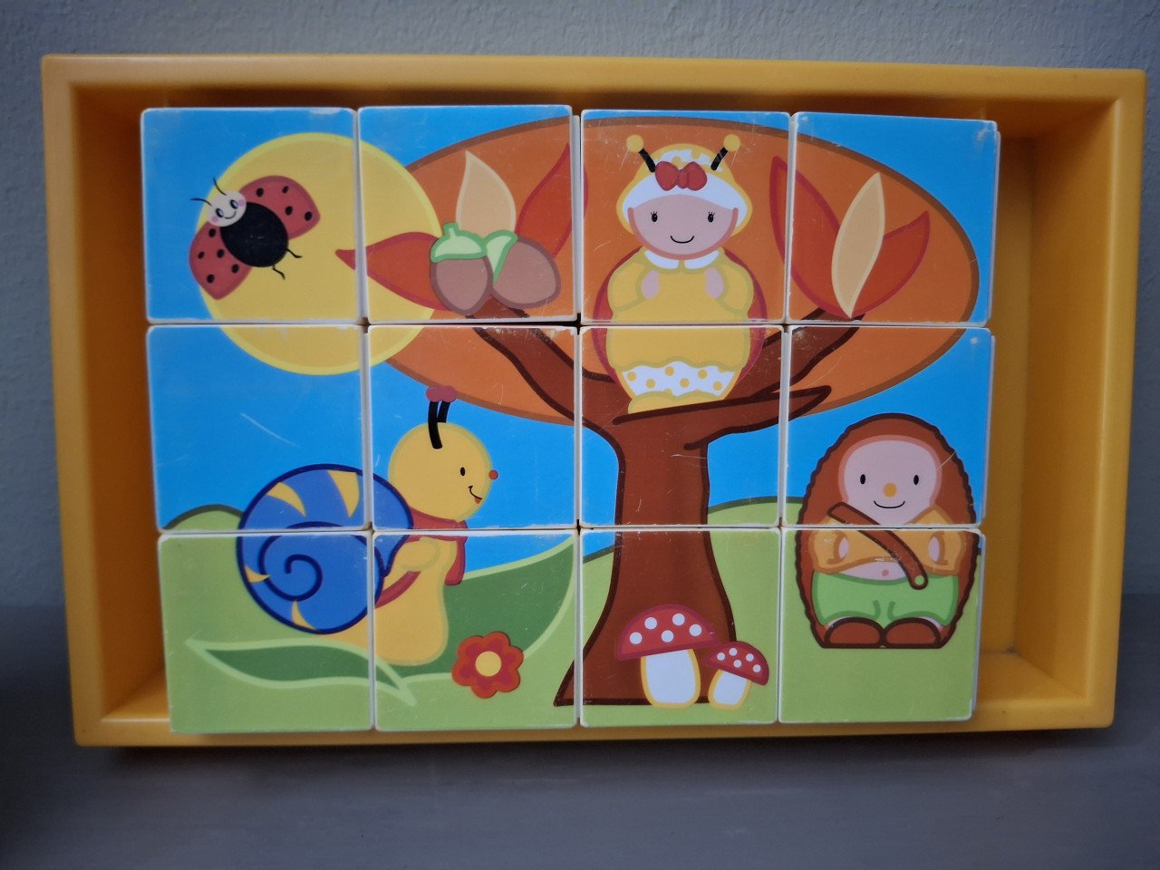 Vintage Puzzelbox