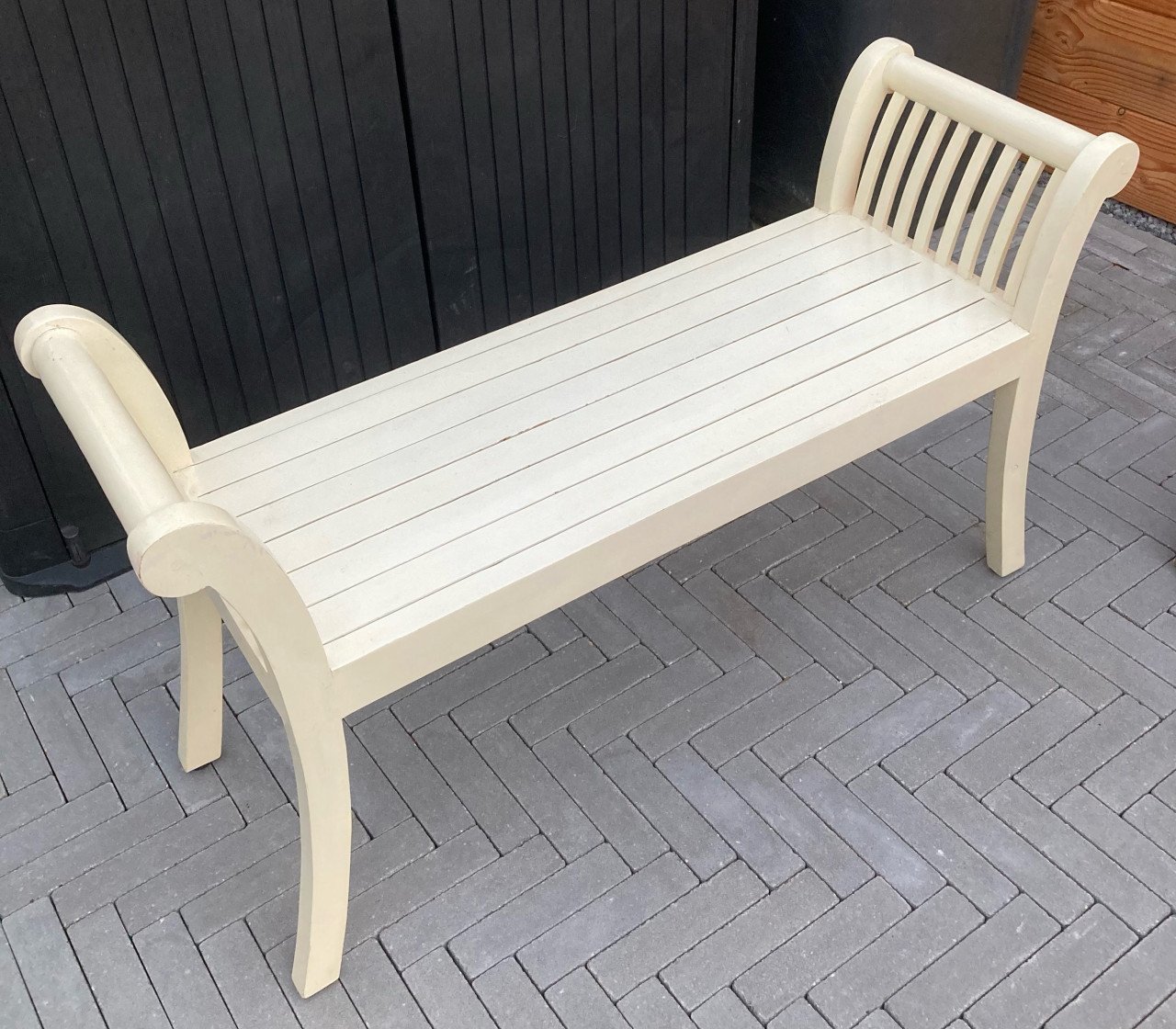 Houten bankje
