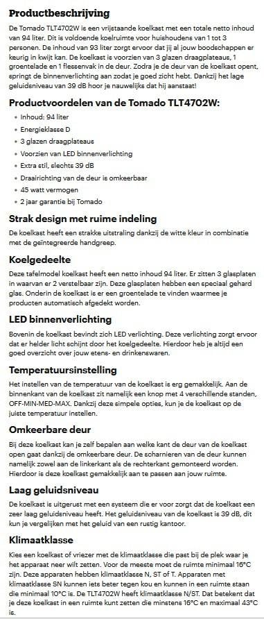 Bijna nieuwe kleine koelkast met deukje