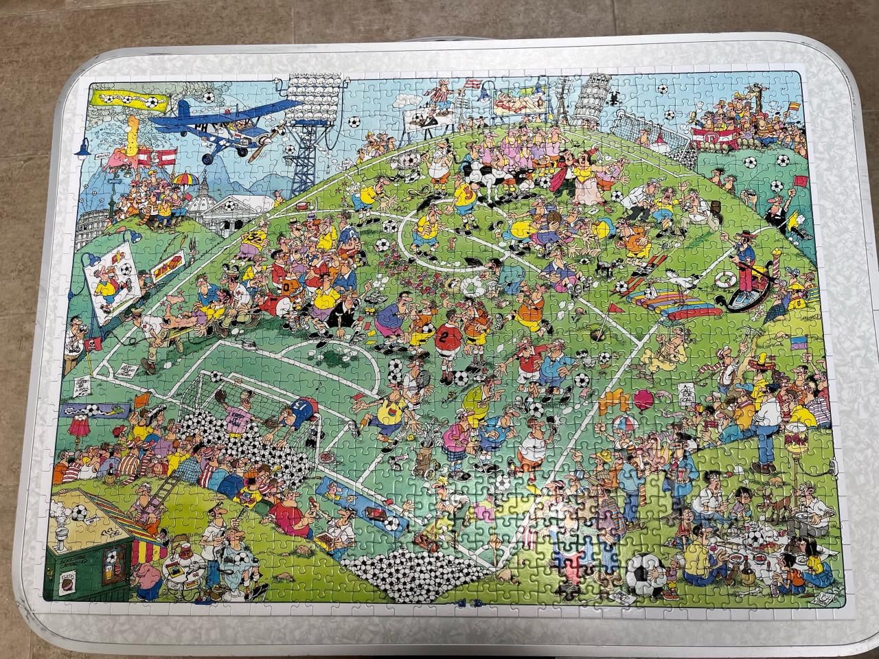 Puzzeldoos 500-750-1000 Jan van Haasteren