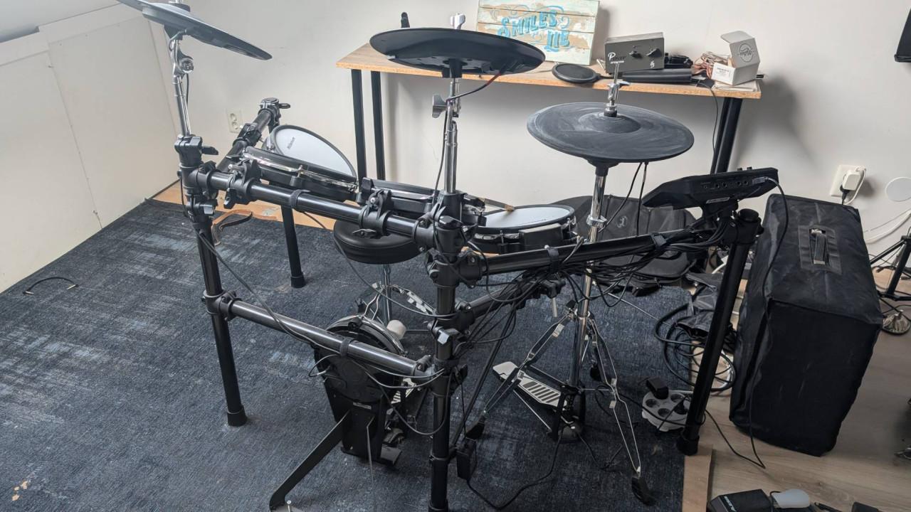 Millenium MPS-750X E-Drum Mesh Set incl. GRATIS drumkruk
