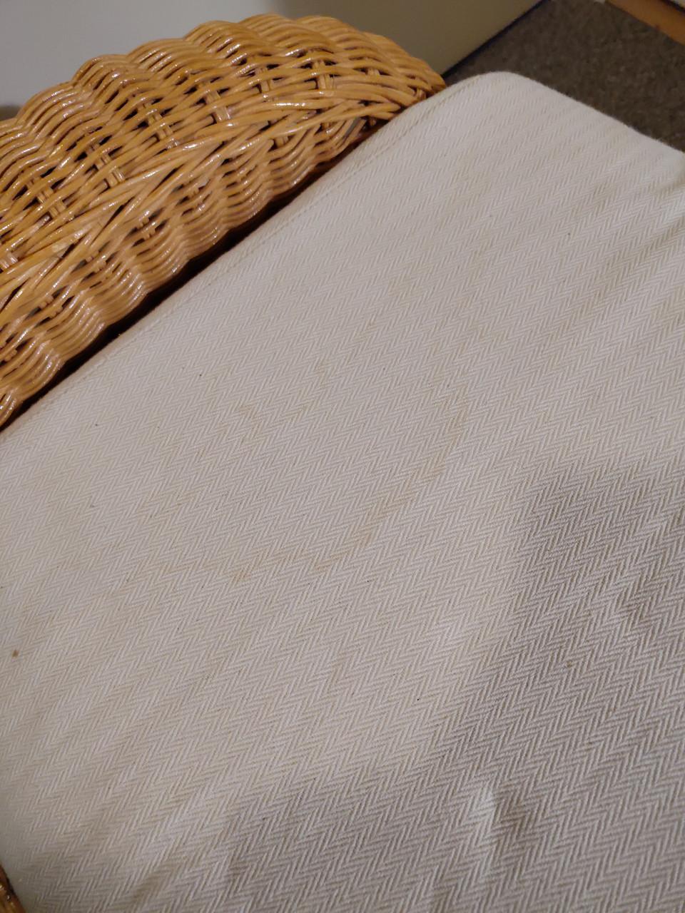 Vintage rieten stoel