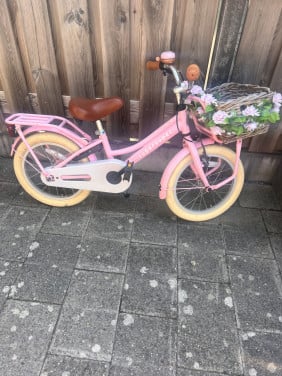 Mooi en stoere meisjesfiets
