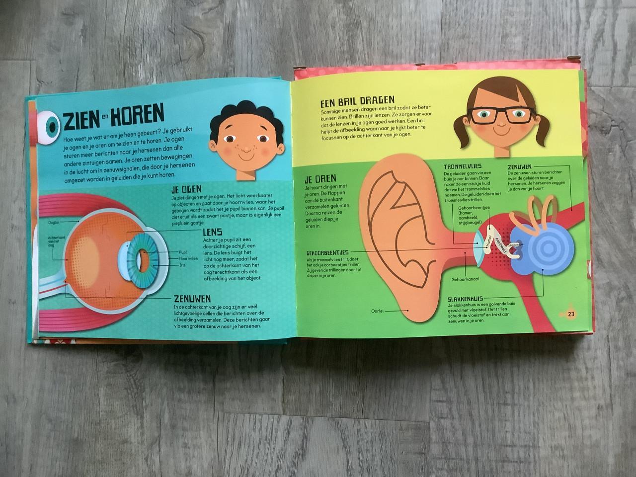 Mega Vloerpuzzel met Boek; hoe werkt mijn lichaam