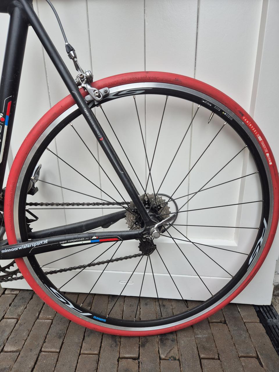 Tacx Vortex fietstrainer + band&wiel