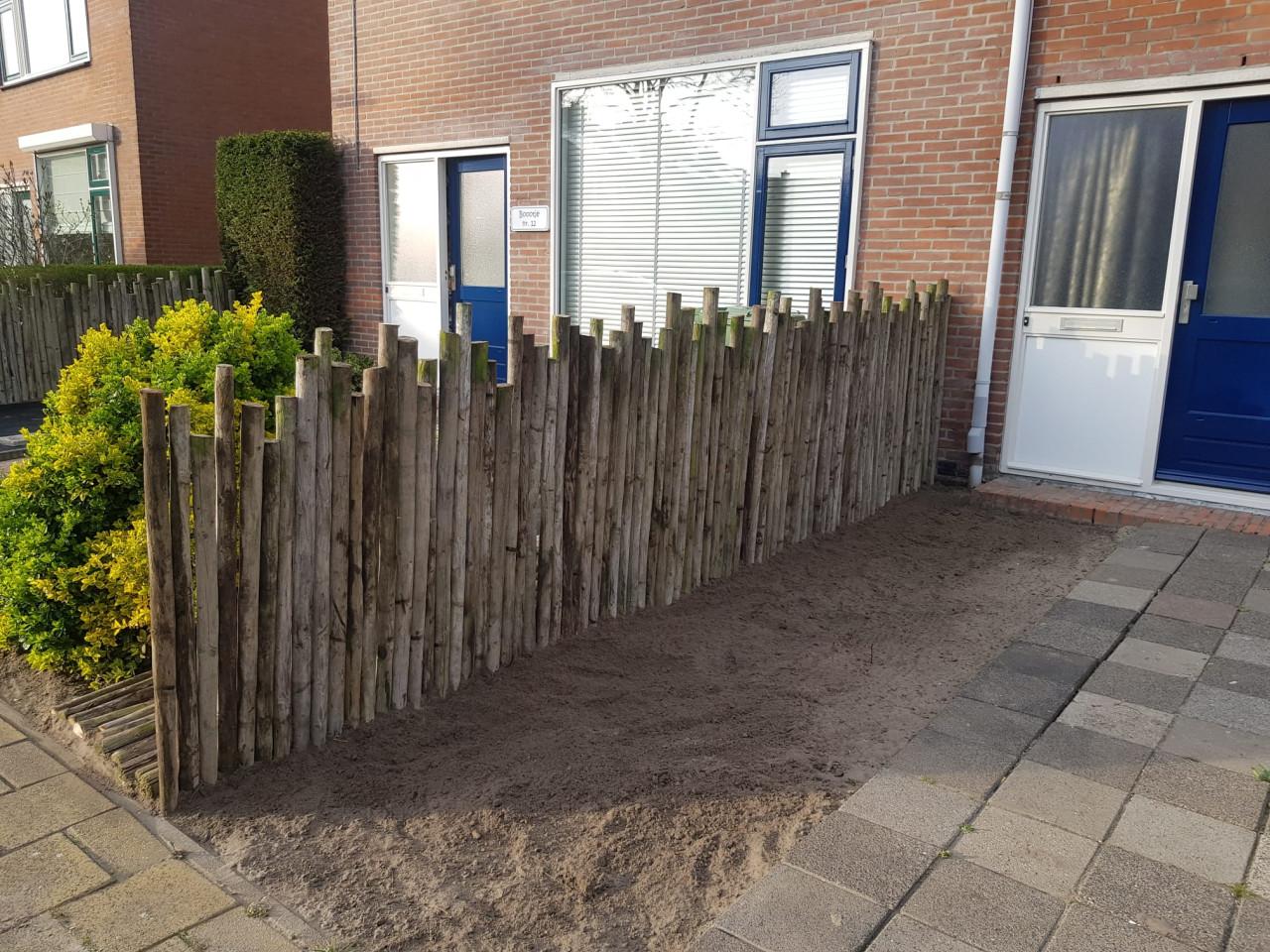 Weidepaaltjes 2,5 mtr lengte GEBRUIKT.