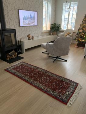 ✨Super Leuk Handgeknoopt Vintage Lopertje✨182 bij 67 cm✨