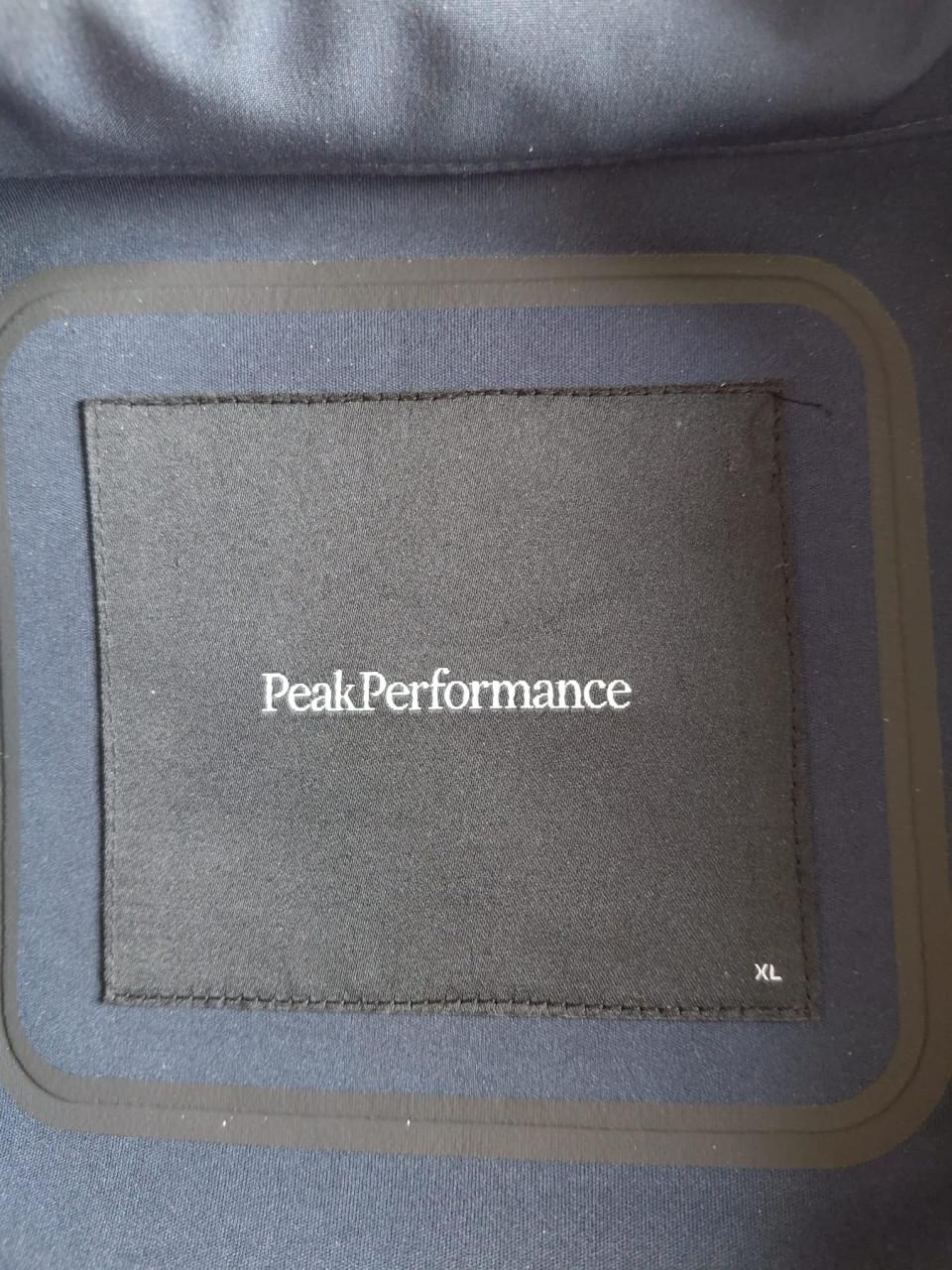 Jas  Peak Performance Heren maat XL