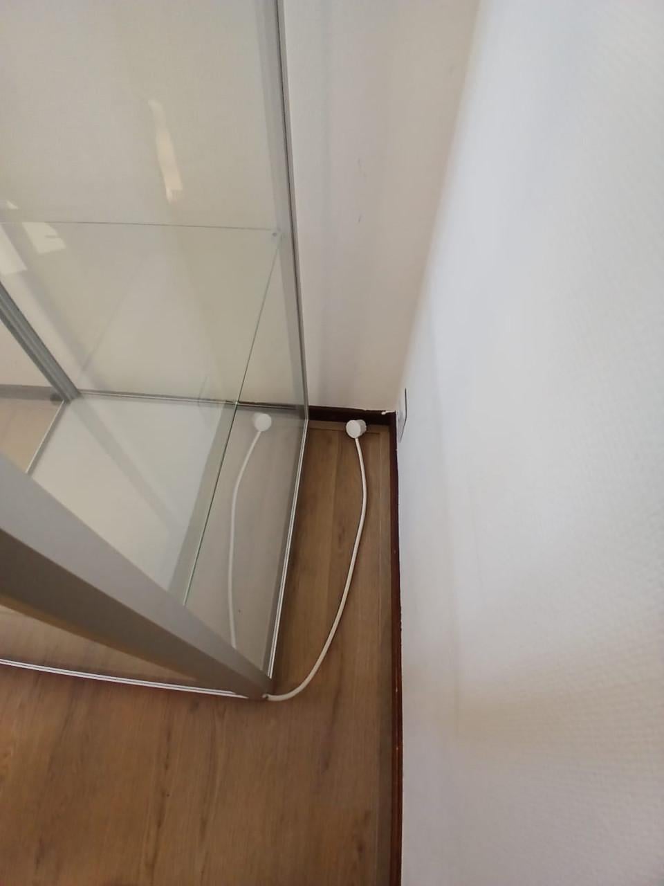 Vitrinekast met verlichting