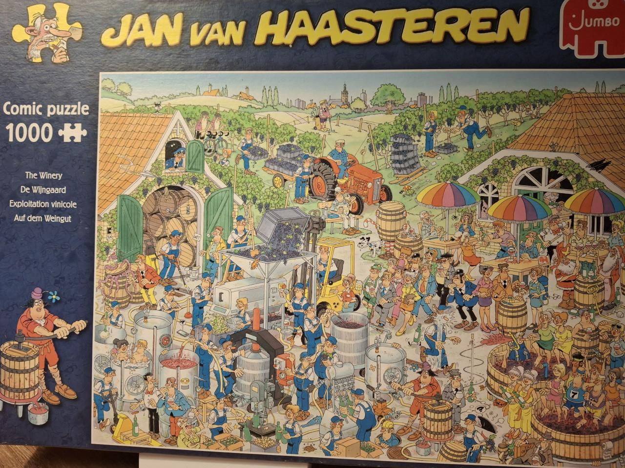 JVH puzzel De Wijngaard